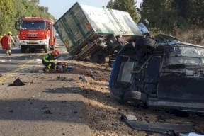 مصرع شخص في حادث طرق قرب عين حوض