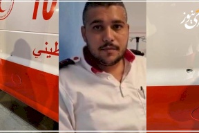 إصابة ضابط اسعاف بالرصاص خلال اقتحام الاحتلال جنين