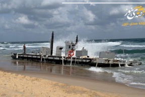 الأمواج تجرف الرصيف العائم من سواحل غزة إلى أسدود