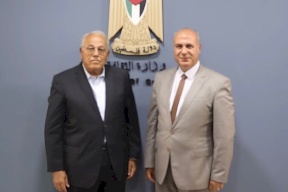 حمدان وأبو زهري يبحثان التعاون المشترك على صعيد المنظمات الدولية