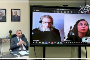 نقيب المحامين الفلسطينيين يجتمع مع نقيب المحامين في جنيف