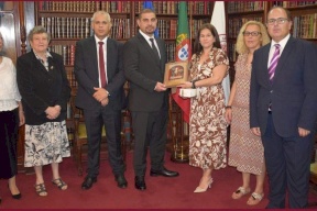 نقيب المحامين الفلسطينيين يختتم زيارته الى البرتغال