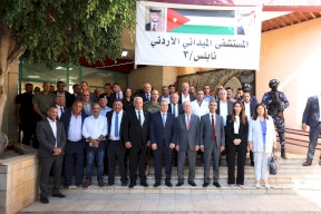    رئيس الوزراء الفلسطيني يزور المستشفى الميداني الأردني بنابلس