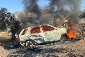 شهيدان وإصابة متوسطة في قصف مركبة قضاء طوباس (فيديو)