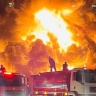 حريق هائل بمصفى نفط في أربيل بالعراق (فيديو) 