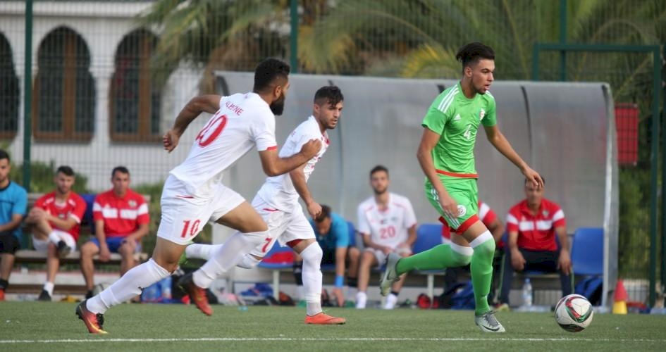 المنتخب الوطني يتغلب على الأولمبي الجزائري