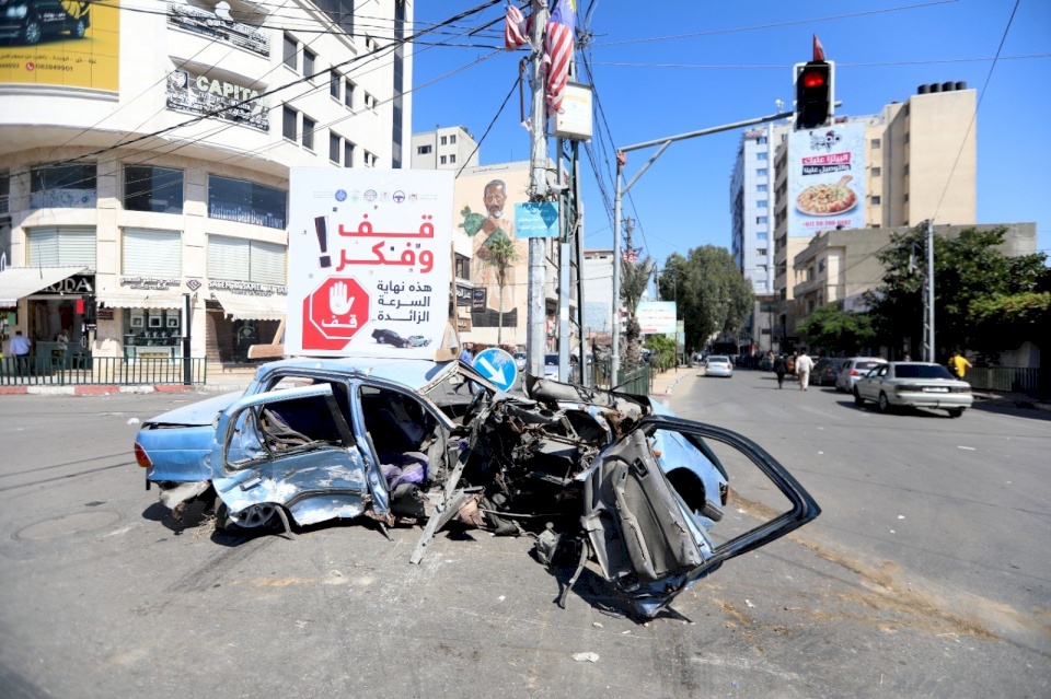 وفاة طفلة بحادث دهس بخانيونس