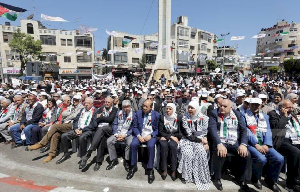 رام الله: مهرجان مركزي لمناسبة يوم العمال العالمي