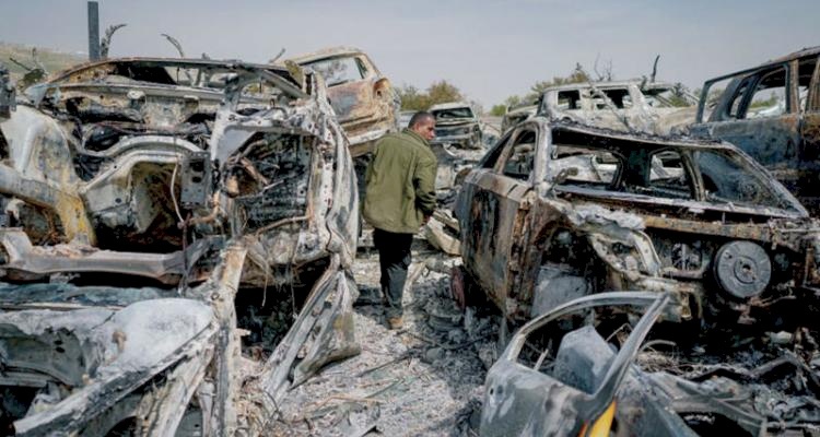 قناة أميركية: جيش الاحتلال لم يمنع جرائم المستوطنين إبان إحراق حوارة 