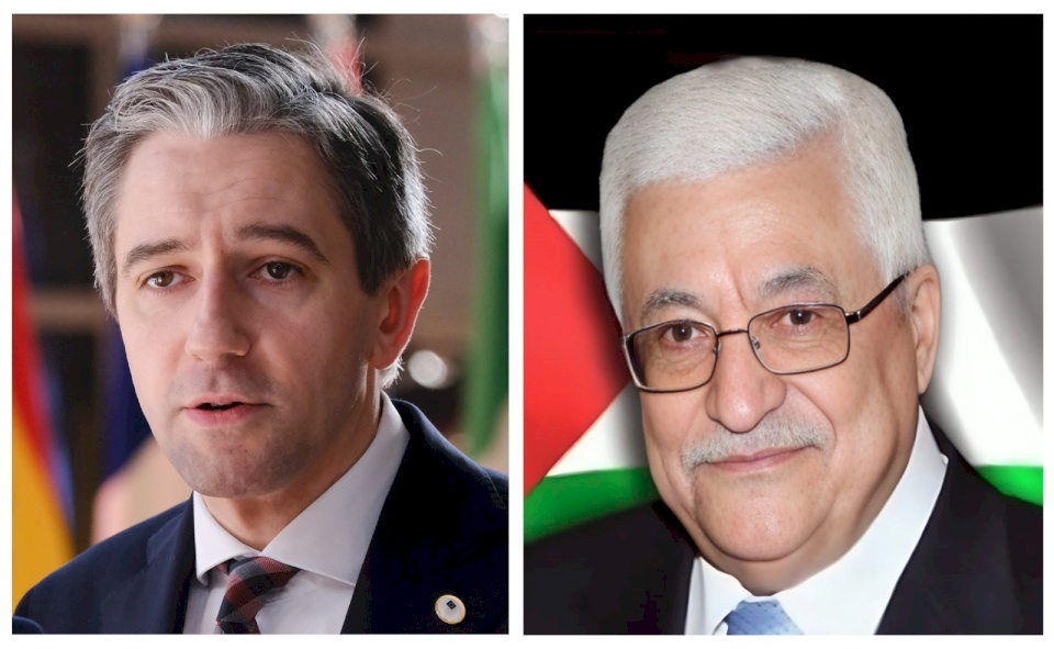 اتصال هاتفي بين الرئيس عباس ورئيس وزراء إيرلندا