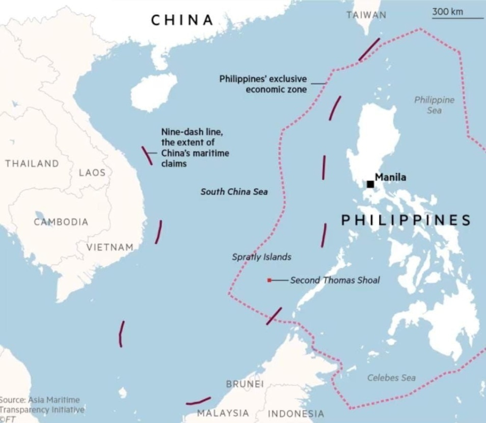 فايننشال تايمز: الفلبين تنقل إمدادت إلى قاعدة مؤقتة في بحر الصين الحنوبي